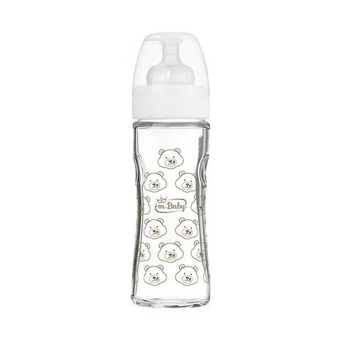 I'm Baby Biberon Vetro 300ML Vari Colori