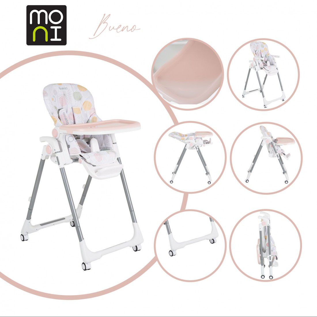 Sediolone Pappa Moni Bueno Rosa