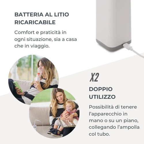 Nuvita Aerosol Portatile a Pistone