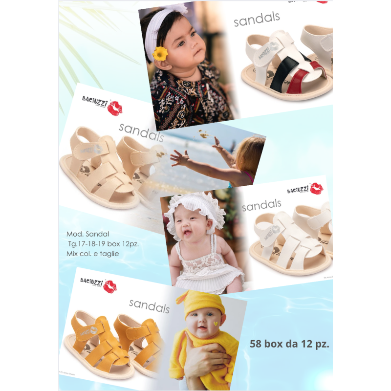 Baciuzzi Scarpina Sandalo Beige