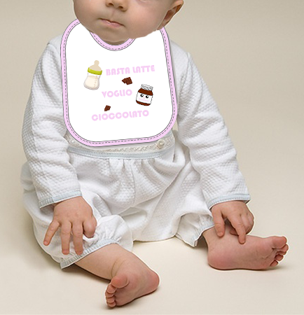 Mella Kids Bavaglini Varie Frasi