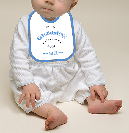 Mella Kids Bavaglini Varie Frasi