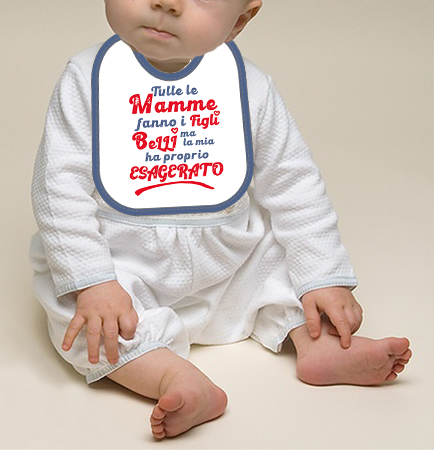 Mella Kids Bavaglini Varie Frasi