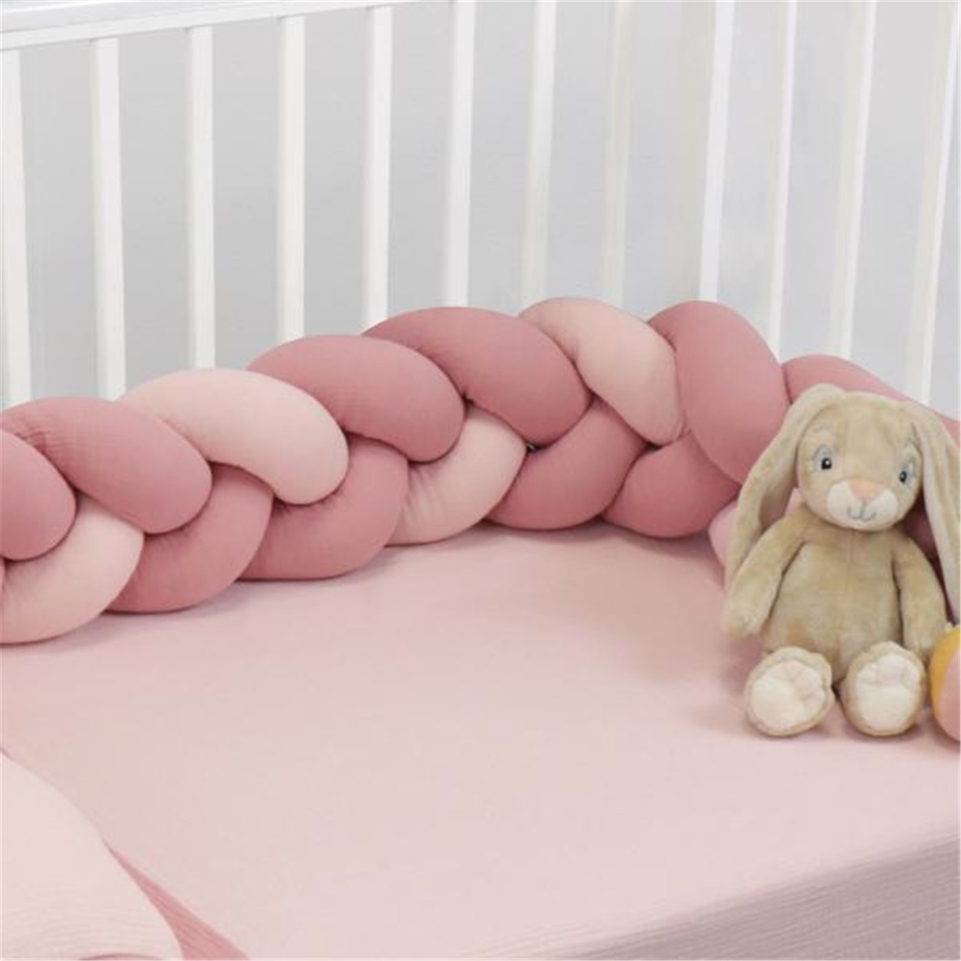 Bibo Treccia Paracolpi 215 cm Rosa