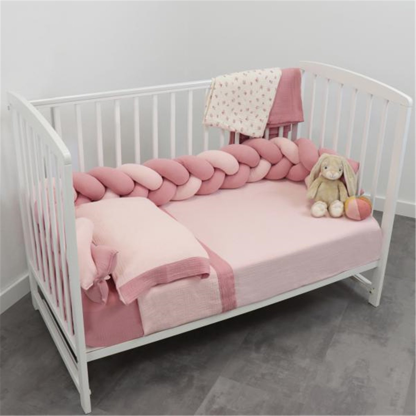 Bibo Treccia Paracolpi 215 cm Rosa