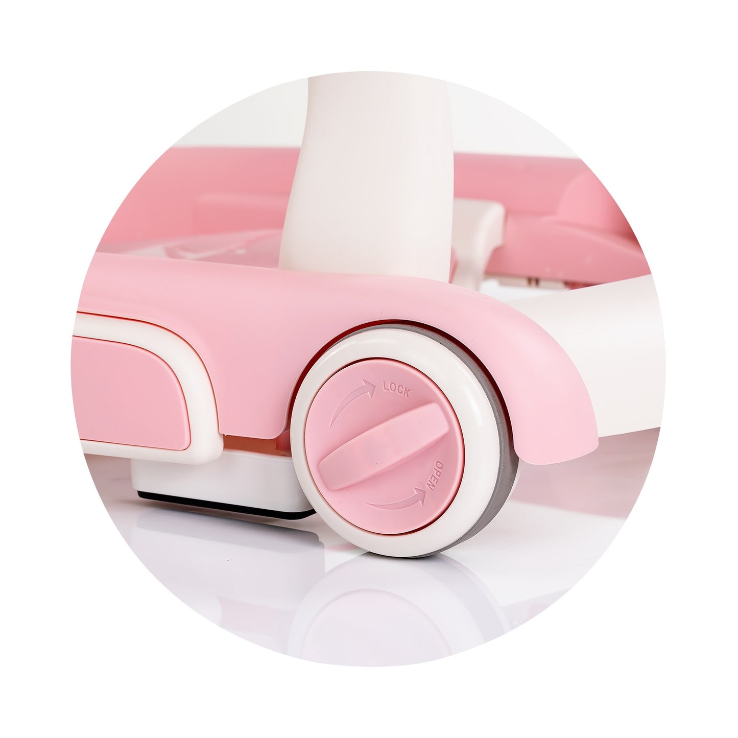 Chipolino Girello Happy Walker musicale 5 in 1 per bambini Rosa