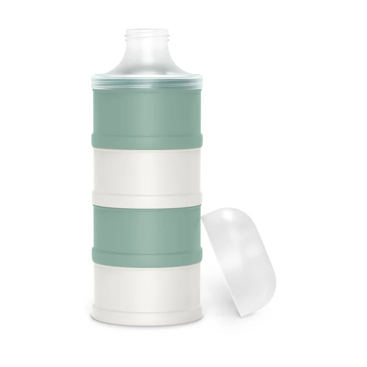 Suavinex Dosatore Latte in Polvere con 4 Scomparti Verde