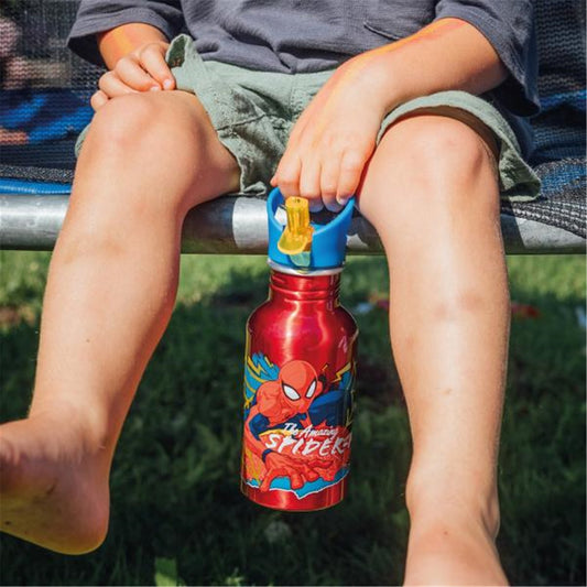 Borraccia in Alluminio Spider Man da 545ml con Beccuccio