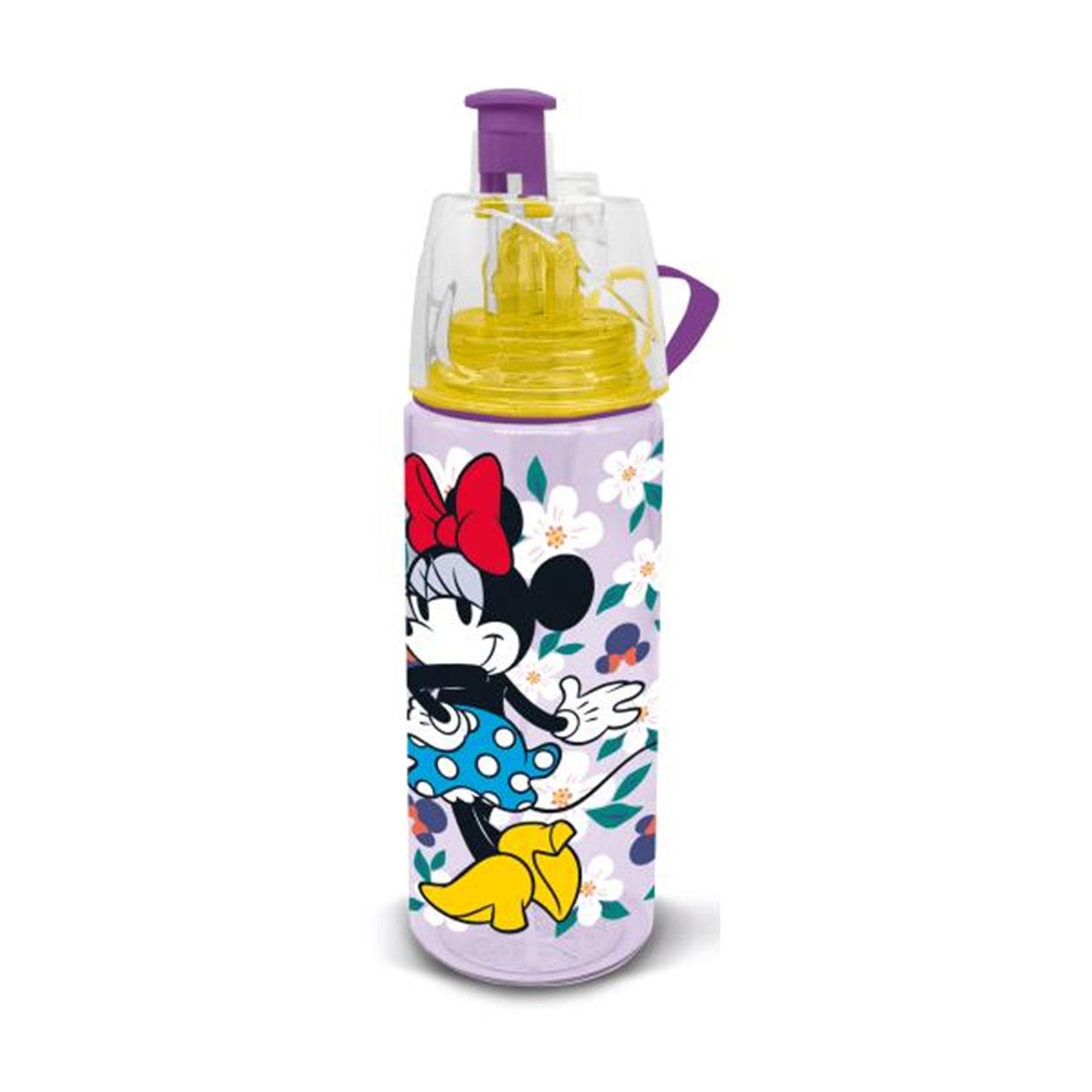 Borraccia Spray in Plastica Minnie da 575ml con Beccuccio