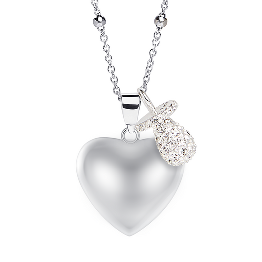 Mamijux Chiama angeli cuore con ciuccio cristalli MAMIJUX®