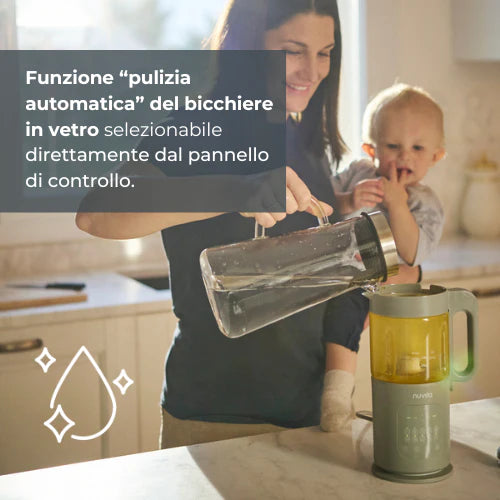 Nuvita Cuocipappa Multifunzione 7 in 1 Magic Pappa con Ricettario