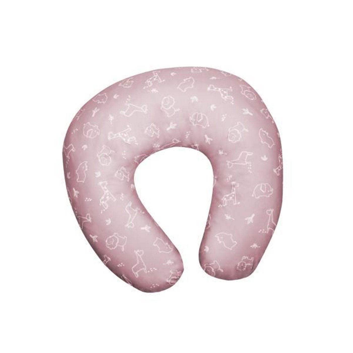 Bibo Cuscino Allattamento Jungle Rosa