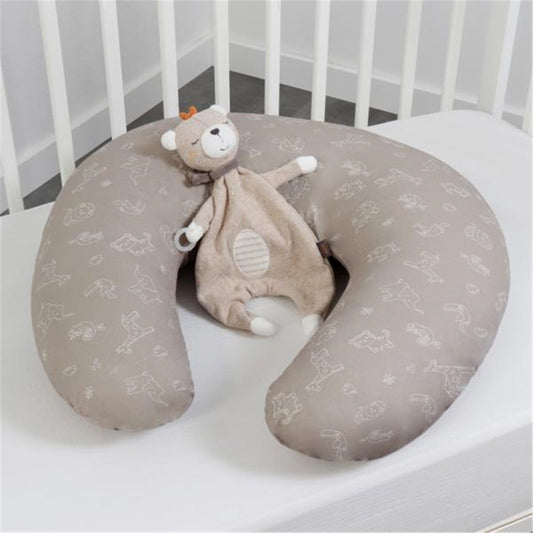 Bibo Cuscino Allattamento Jungle Beige