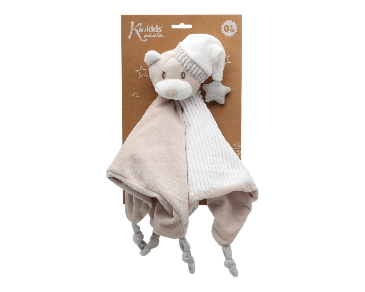 Kiokids Peluche Doudou Orso Beige