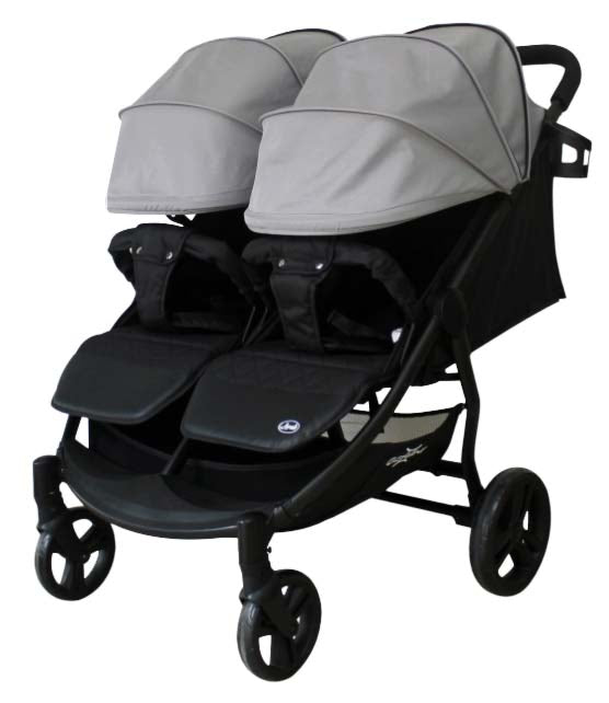Passeggino Gemellare Leonie Gemini Vari Colori