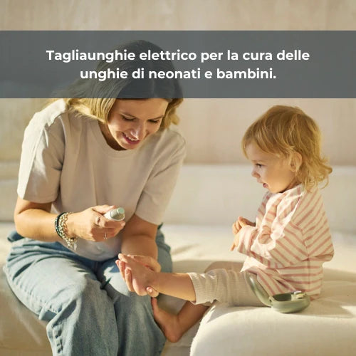 Tagliaunghie e Limaunghie Elettrico Nuvita Trimmy