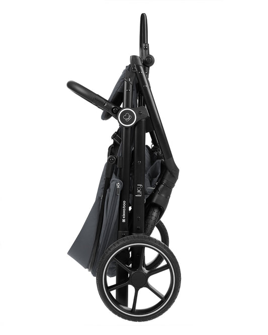 Passeggino Leggero Kikkaboo Lucy Grigio con Parapioggia