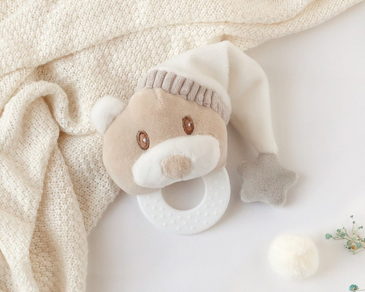Kiokids Massaggiagengive Orsacchiotto con Cappello