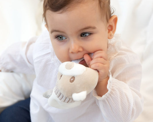 Kiokids Massaggiagengive Orsacchiotto con Cappello