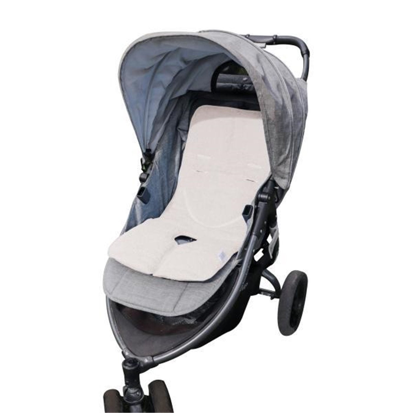 Bibo Materassino Universale Passeggino e Sediolone Pappa Cotone Beige