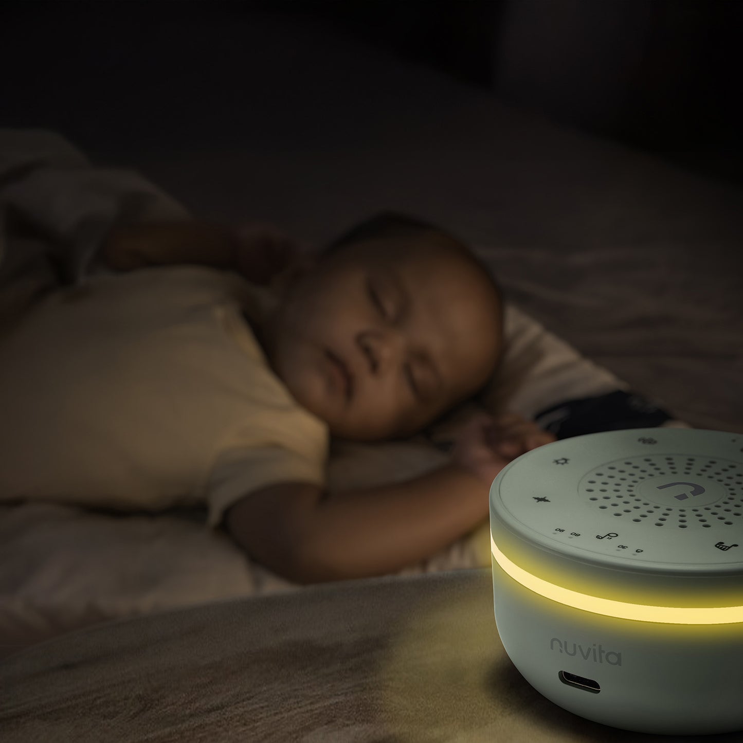 Nuvita Easy Dream Diffusore di Rumori Bianco e Luci Notturne