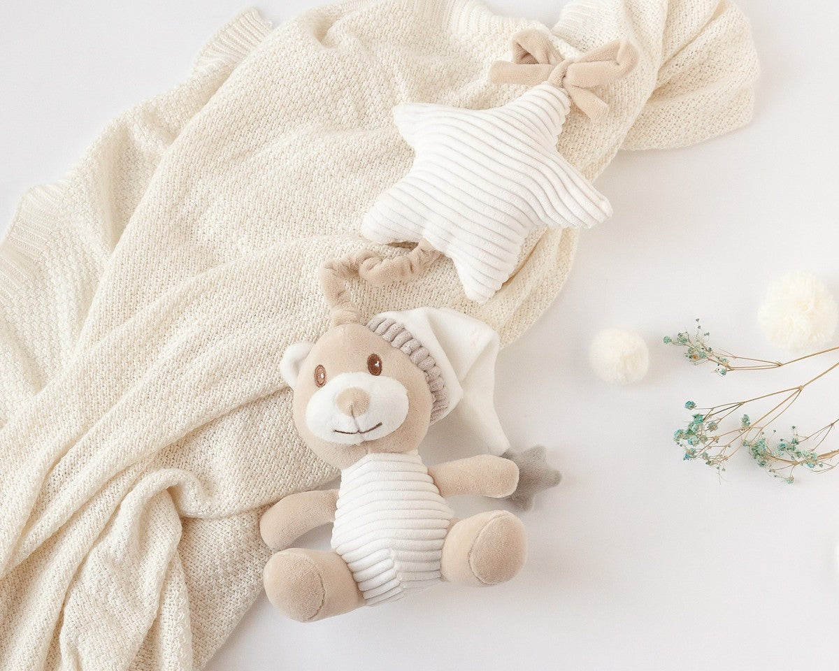 Kiokids Peluche Carillon Orsacchiotto Musicale per Culla