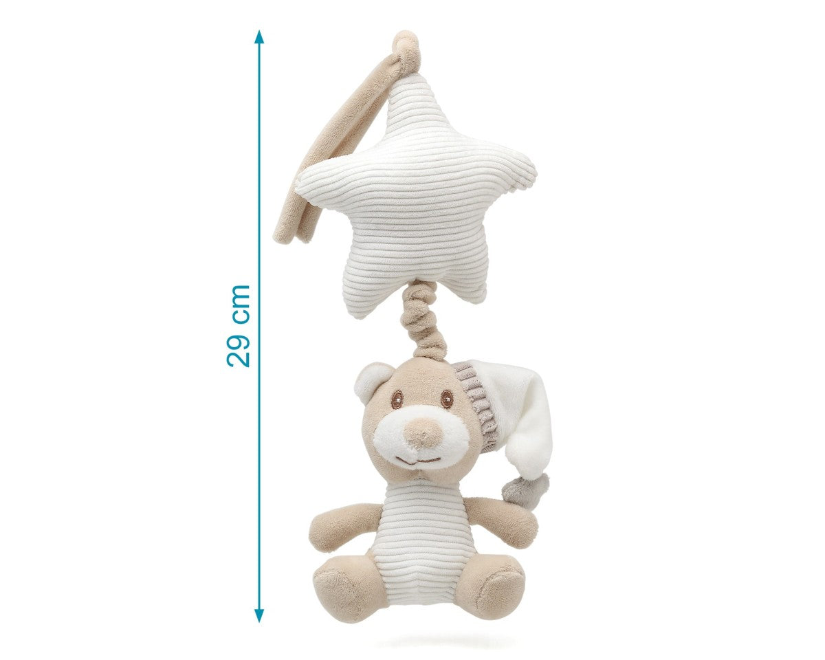 Kiokids Peluche Carillon Orsacchiotto Musicale per Culla