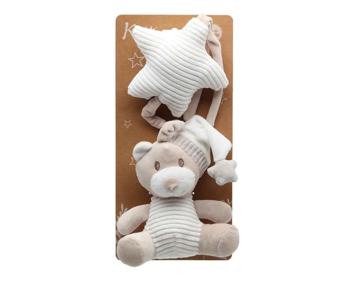 Kiokids Peluche Carillon Orsacchiotto Musicale per Culla