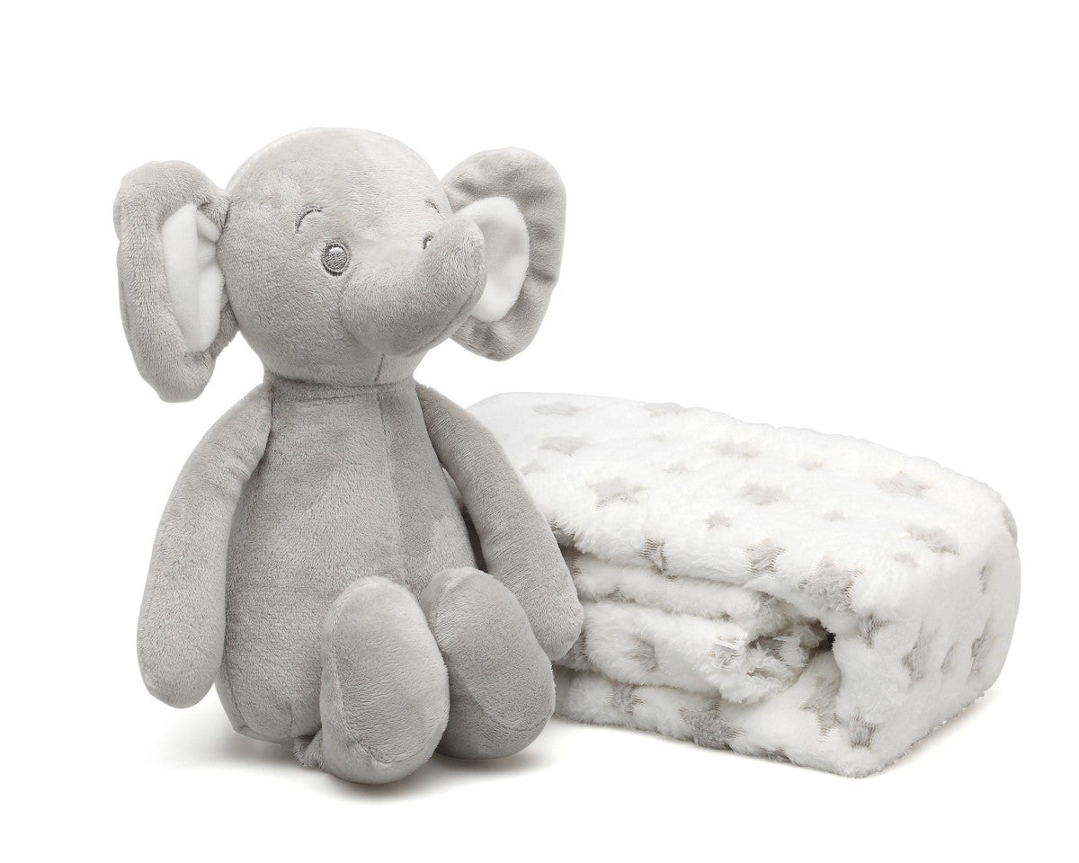 Copertina con Peluce Elefante Kiokids 100x100