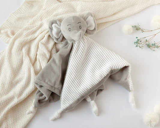 Kiokids Peluche Doudou Elefante Grigio