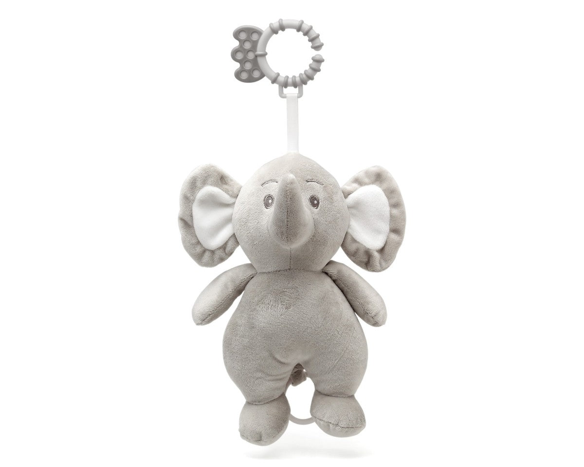 Kiokids Peluche Carillon Elefante Grigio