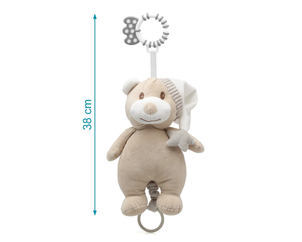Kiokids Peluche Carillon Massaggiagengive Musicale Orso per Culla