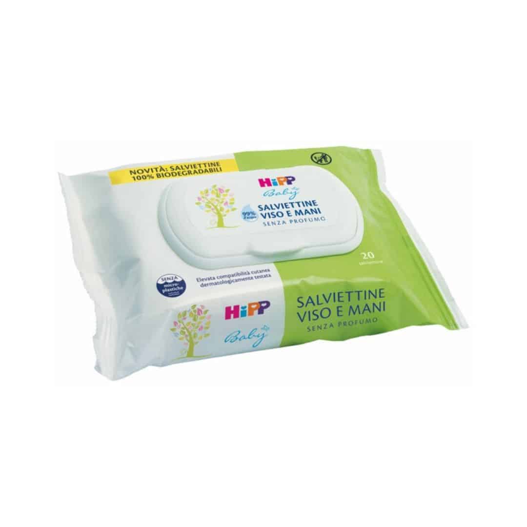Hipp Salviettine Viso e Mani 20pz