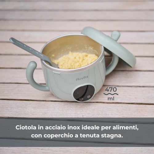 Nuvita Scaldapappa Portatile e Ricaricabile Pappa'n'Go