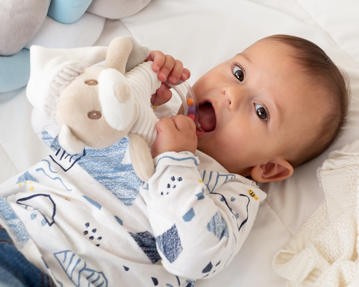 Kiokids Peluche Sonaglino Elefante Grigio 18cm