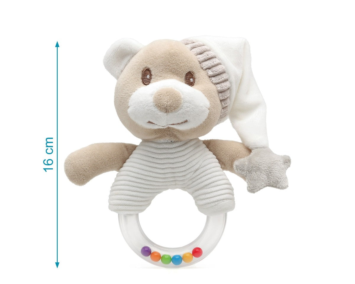 Kiokids Peluche Sonaglino Elefante Grigio 18cm