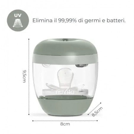 Nuvita Sterilizzatore Portatile MellyPlus 2 a Raggi UV