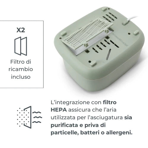 Nuvita Sterilizzatore con Asciugatura 2 in 1 SteriDry