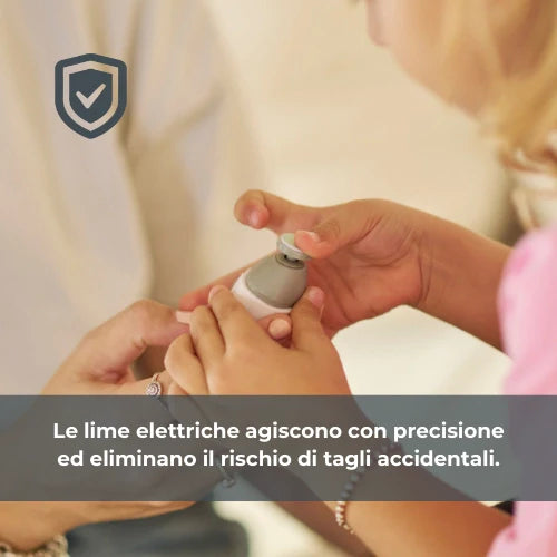 Tagliaunghie e Limaunghie Elettrico Nuvita Trimmy