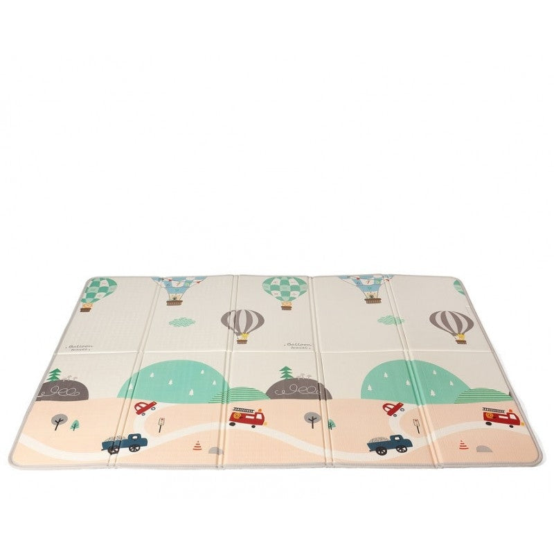 Tappeto Gioco Pieghevole Reversibile Kiokids 200x150 cm