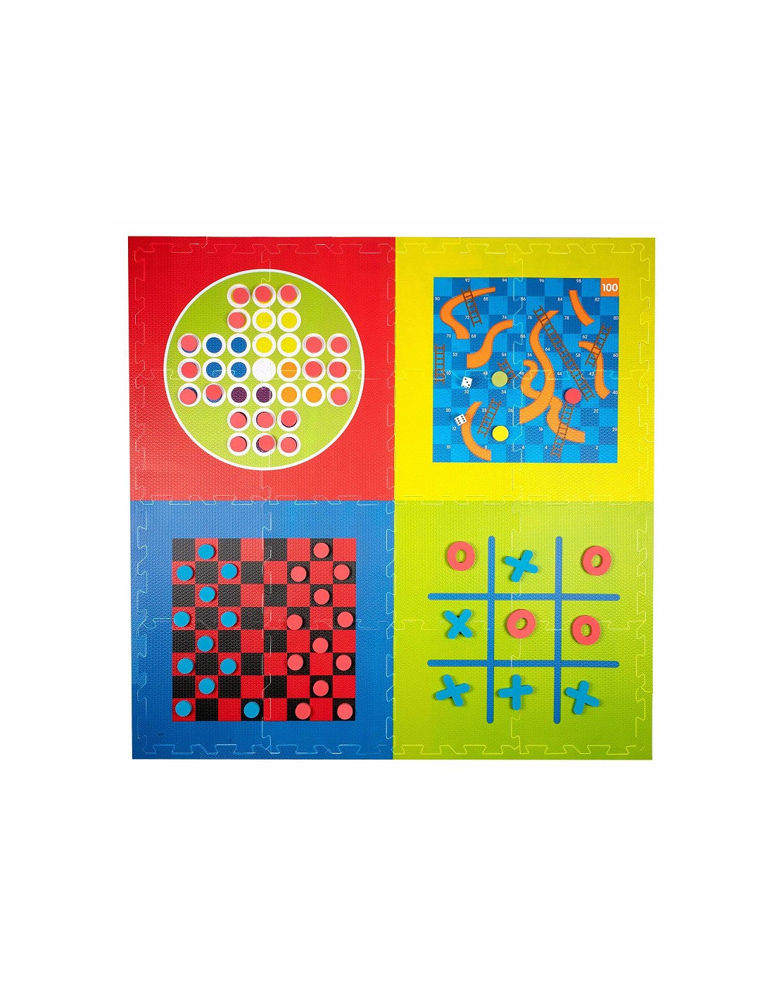 Tappeto Puzzle Eva Maxi 4 Giochi in 1