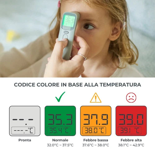 Nuvita Termometro Digitale Frontale e Auricolare