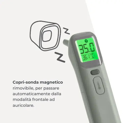 Nuvita Termometro Digitale Frontale e Auricolare