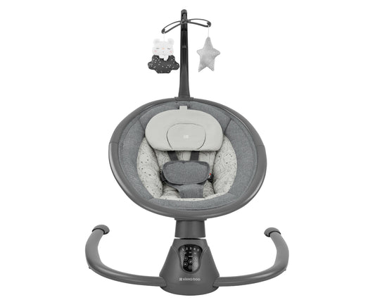 Altalena Elettrica Kikkaboo Twiddle Grigio
