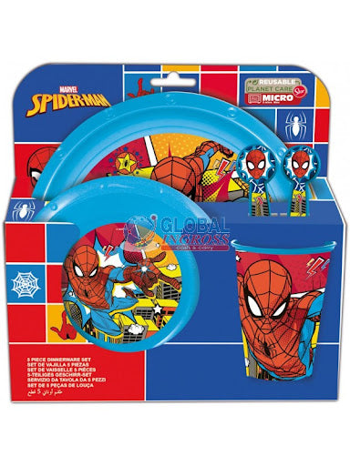 Set Pappa Scuola 5 Pezzi Microonde