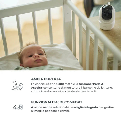 Nuvita Video Baby Monitor Wireless