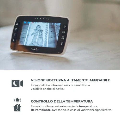 Nuvita Video Baby Monitor Wireless