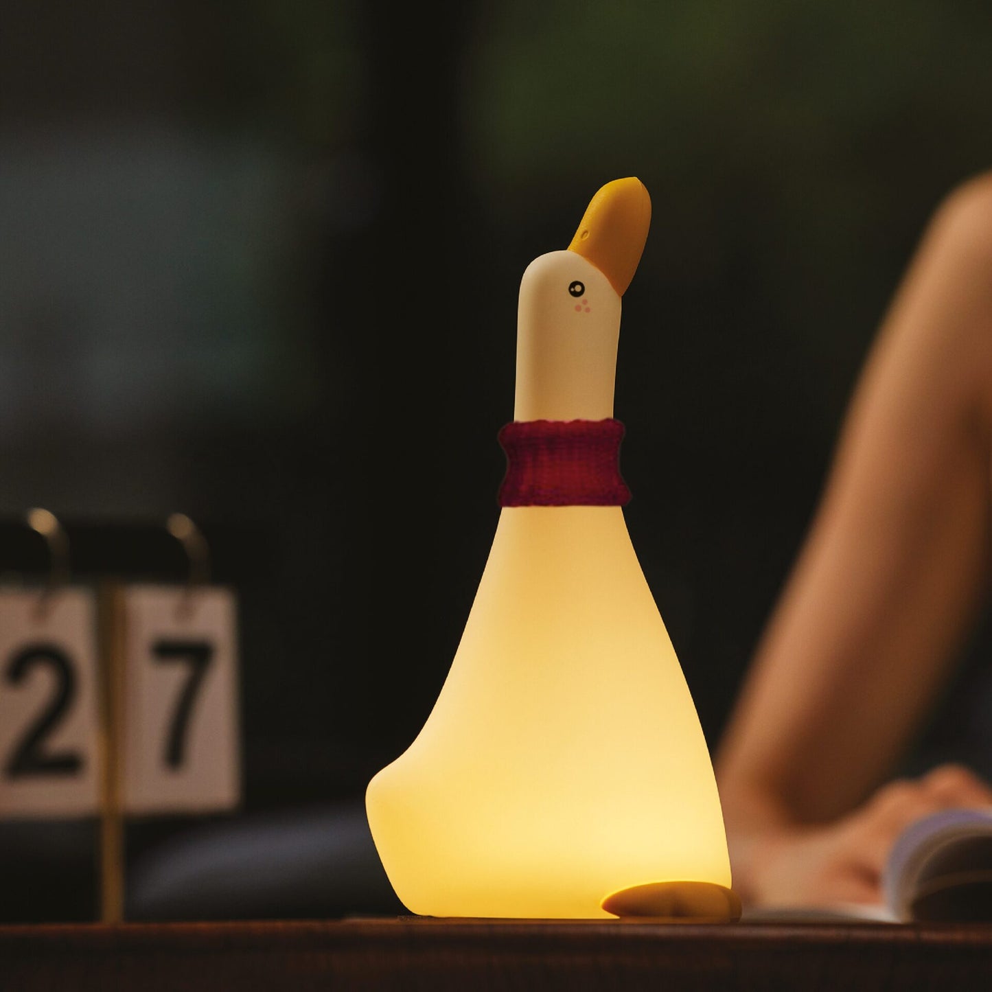 InnoGIO Lampada notturna in silicone GIOduck
