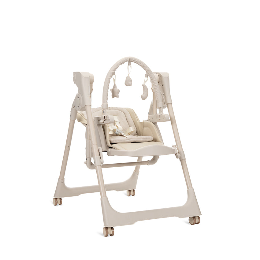 Lorelli Nomino Sediolone Pappa e Dondolo 2in1 Beige
