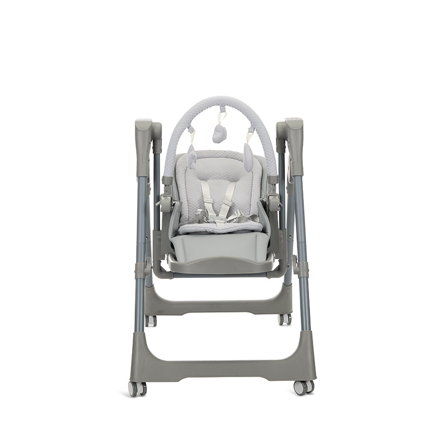 Lorelli Nomino Sediolone Pappa e Dondolo 2in1 Grigio